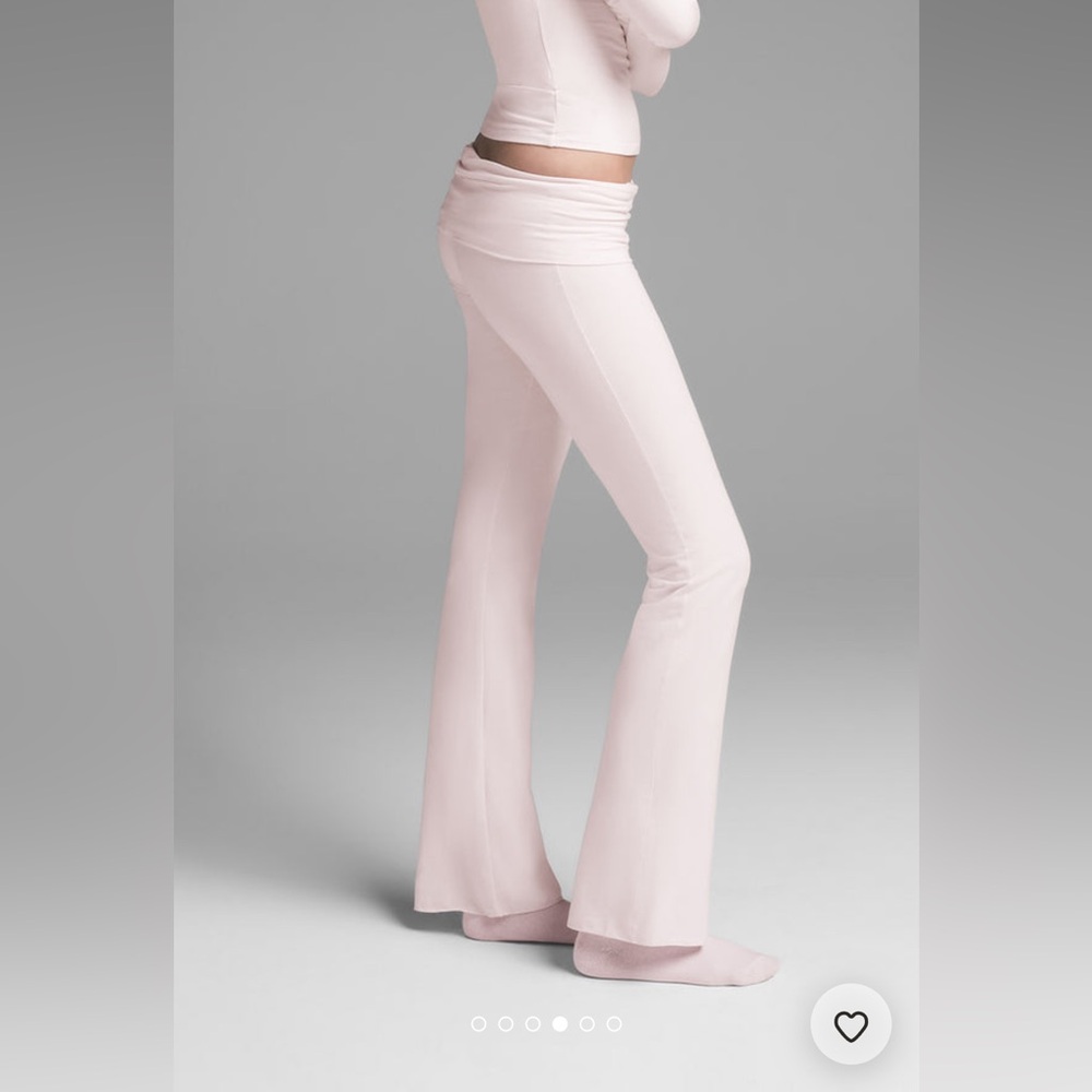 SKIMS Cotton Jersey Foldover Pant